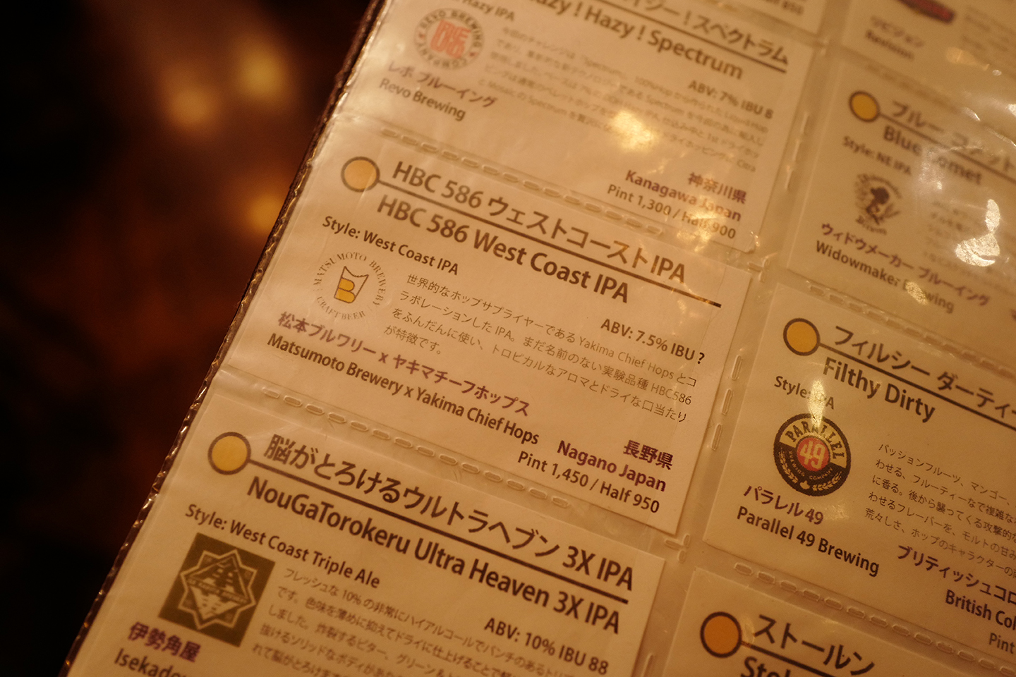 Watering Hole 新宿精釀啤酒 Bar、すごい煮干ラーメン凪 99